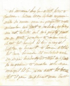 Pagina brief van gouverneur Van Plettenberg aan Gordon, 12 april 1775. 