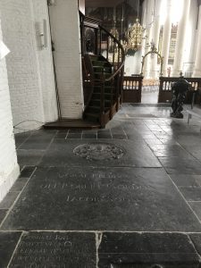 grafstenen Robert Gordon, Grote Kerk Schiedam