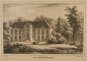 Huize de Wildenborch door J.F. Christ, 1841. 