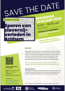Symposium sporen van slavernijverleden in Arnhem